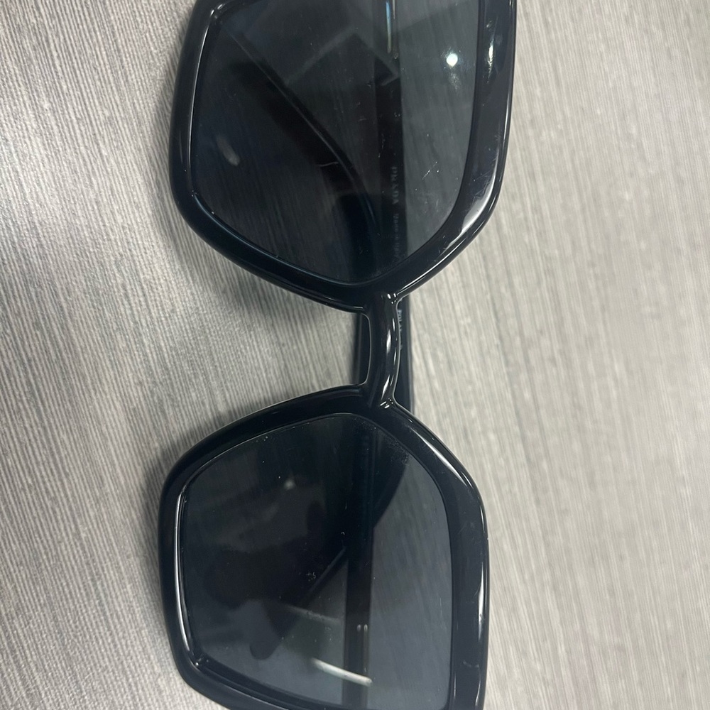 Prada Black Oversized Sunglasses